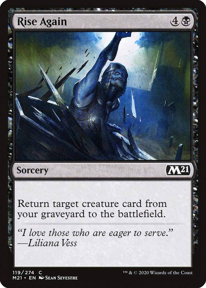 Rise Again [Core Set 2021] | Odin's Place