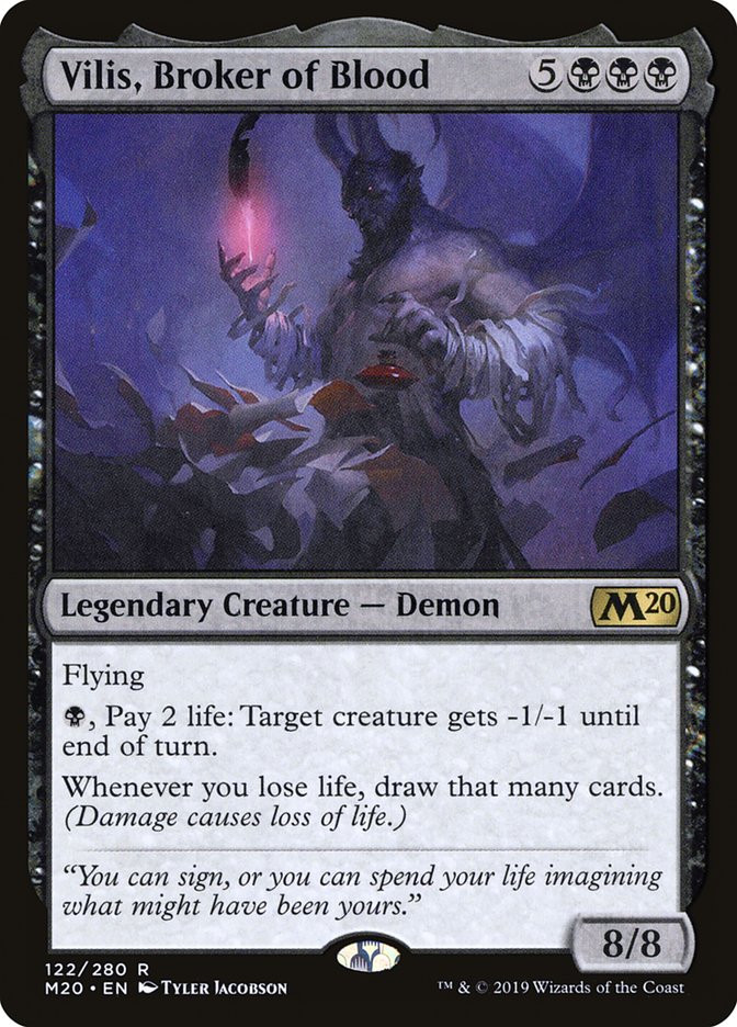 Vilis, Broker of Blood [Core Set 2020] | Odin's Place