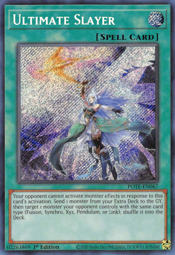 Ultimate Slayer [POTE-EN067] Secret Rare | Odin's Place