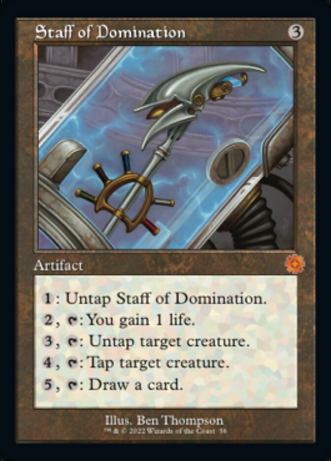 Staff of Domination (Retro) [The Brothers' War Retro Artifacts] | Odin's Place