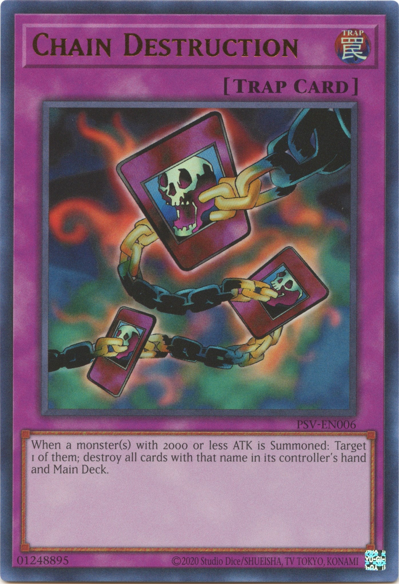 Chain Destruction (25th Anniversary) [PSV-EN006] Ultra Rare | Odin's Place