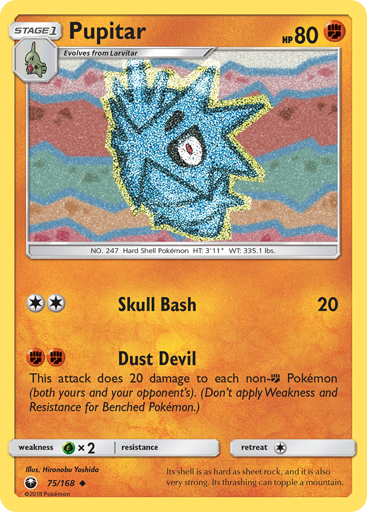 Pupitar (75/168) [Sun & Moon: Celestial Storm] | Odin's Place