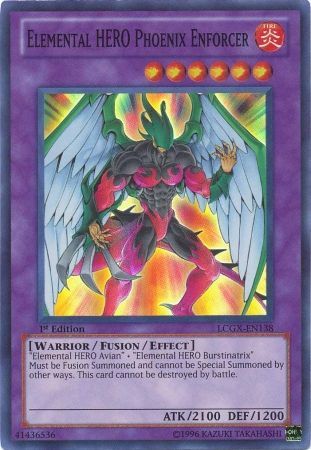 Elemental HERO Phoenix Enforcer [LCGX-EN138] Super Rare | Odin's Place