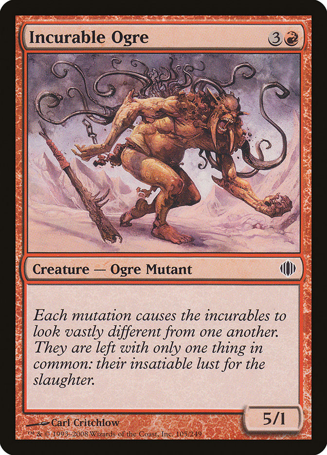 Incurable Ogre (105) [Shards of Alara] | Odin's Place