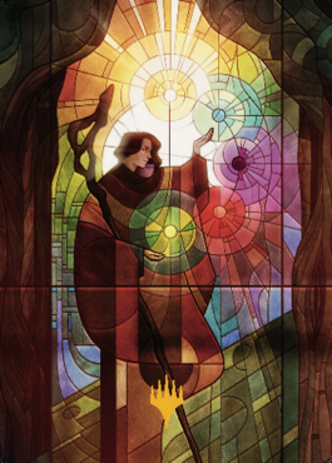 Jodah, the Unifier Art Card (Gold-Stamped Signature) [Dominaria United Art Series] | Odin's Place