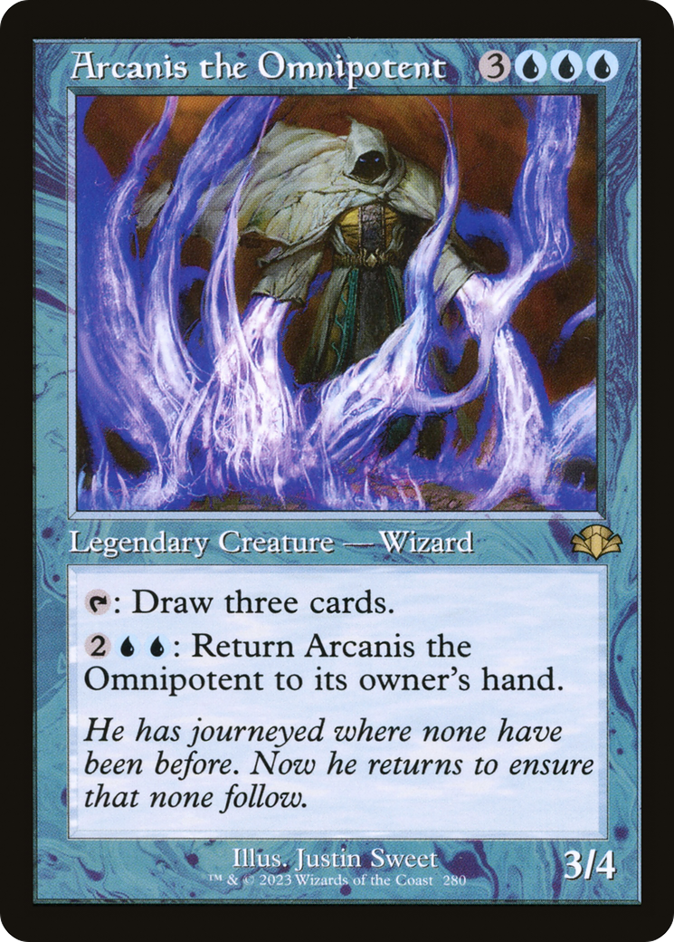 Arcanis the Omnipotent (Retro) [Dominaria Remastered] | Odin's Place