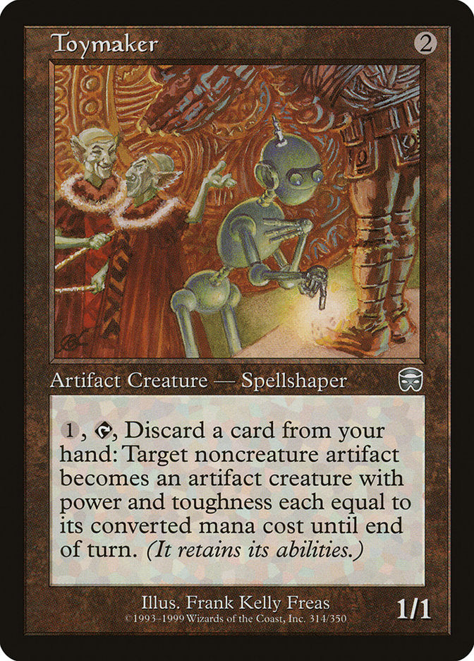 Toymaker (314) [Mercadian Masques] | Odin's Place