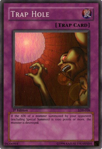 Trap Hole [LOB-058] Super Rare | Odin's Place