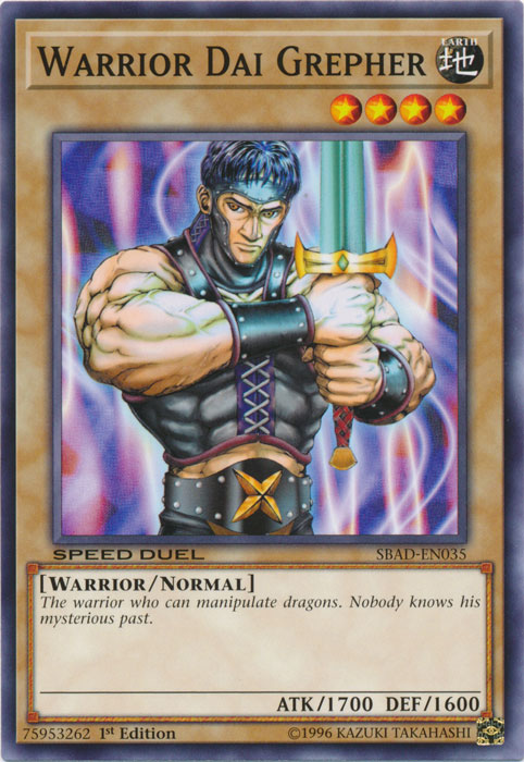 Warrior Dai Grepher [SBAD-EN035] Common | Odin's Place