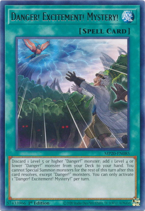 Danger! Excitement! Mystery! [MP20-EN085] Rare | Odin's Place