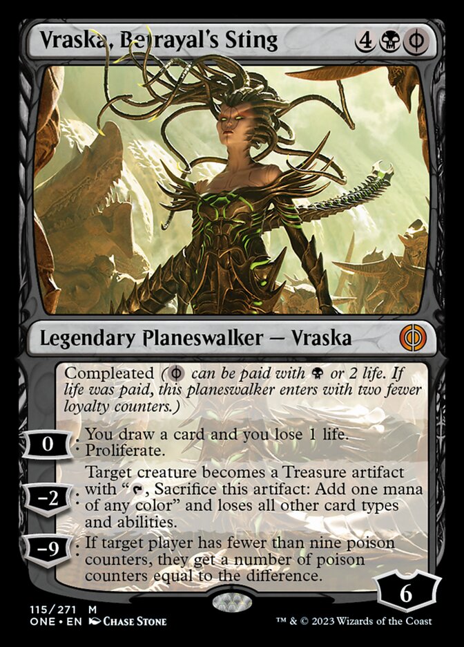 Vraska, Betrayal's Sting [Phyrexia: All Will Be One] | Odin's Place