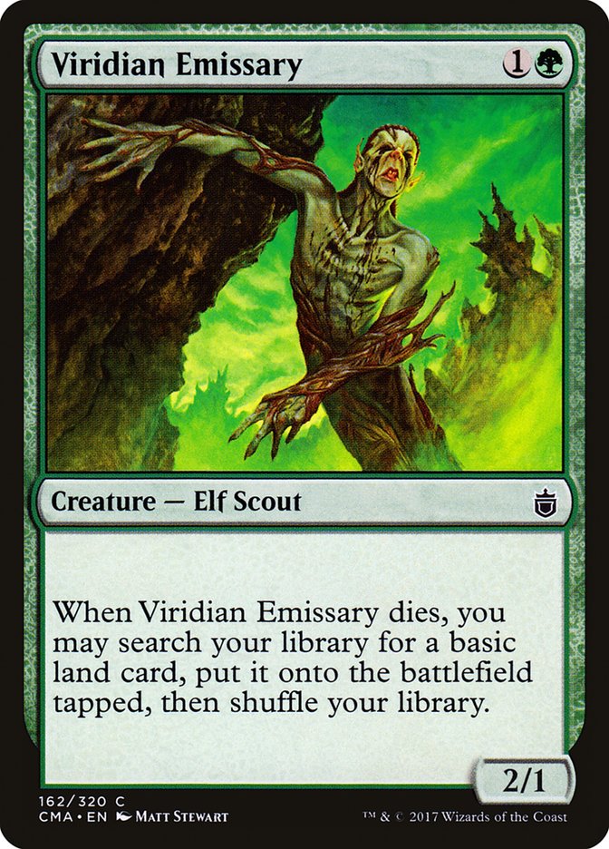 Viridian Emissary (162) [Commander Anthology] | Odin's Place