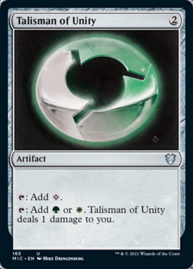 Talisman of Unity [Innistrad: Midnight Hunt Commander] | Odin's Place