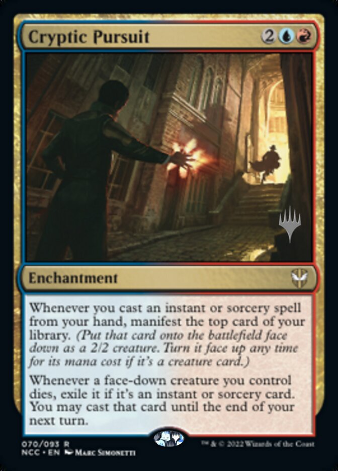 Cryptic Pursuit (Promo Pack) [Streets of New Capenna Commander Promos] | Odin's Place