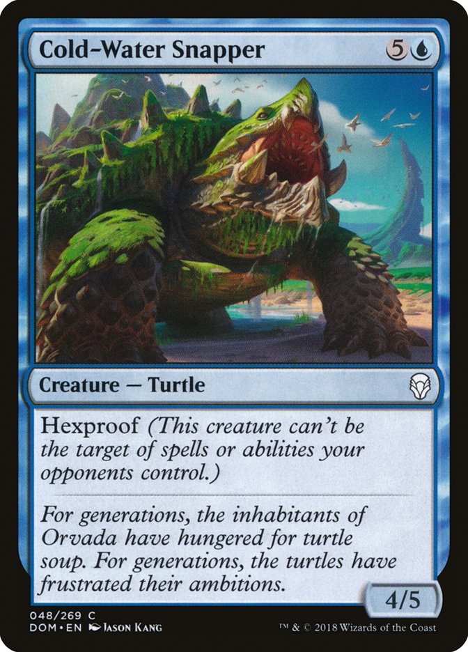 Cold-Water Snapper (48) [Dominaria] | Odin's Place
