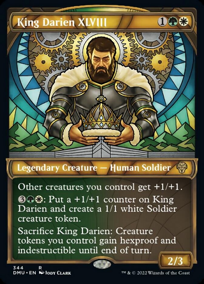 King Darien XLVIII (Showcase) [Dominaria United] | Odin's Place