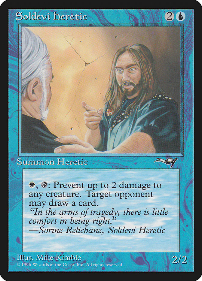 Soldevi Heretic (Pointing) [Alliances] | Odin's Place