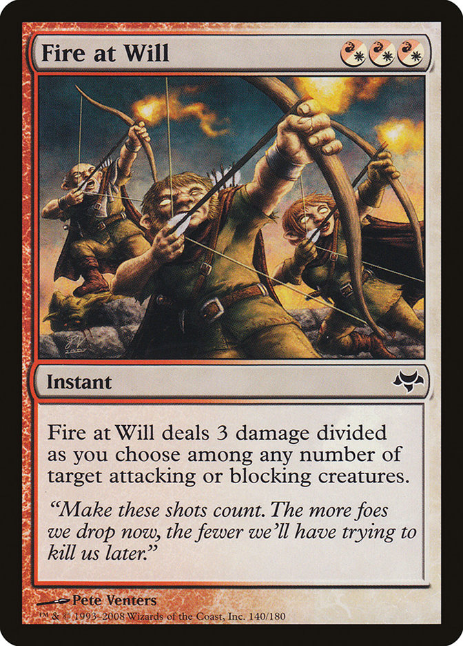 Fire at Will (140) [Eventide] | Odin's Place
