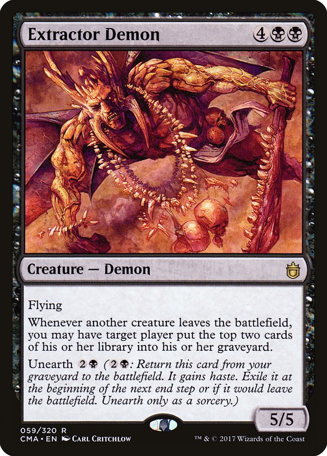 Extractor Demon (59) [Commander Anthology] | Odin's Place