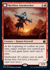Reckless Stormseeker // Storm-Charged Slasher [Innistrad: Midnight Hunt] | Odin's Place
