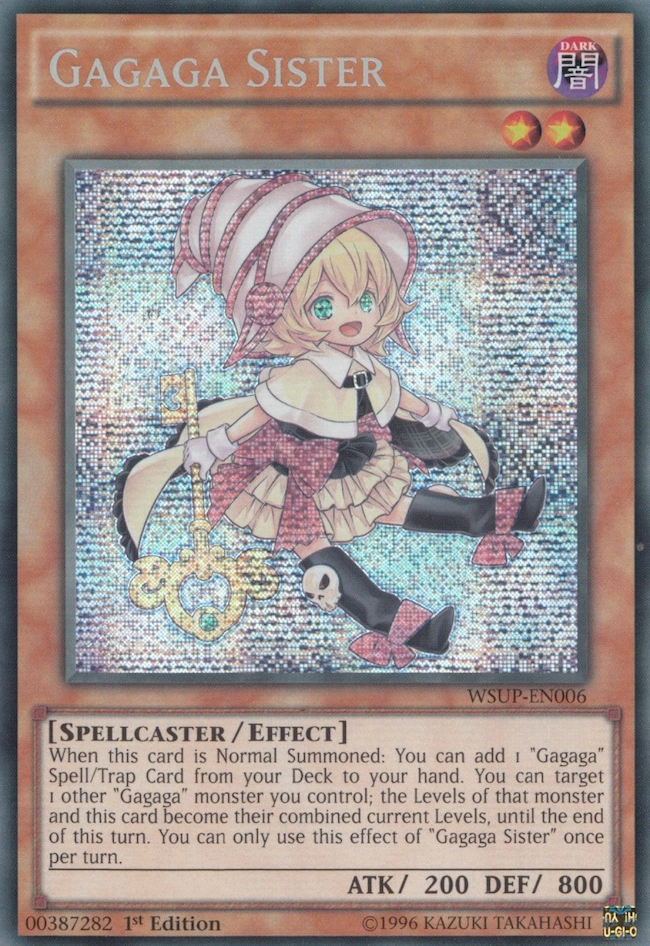 Gagaga Sister [WSUP-EN006] Secret Rare | Odin's Place