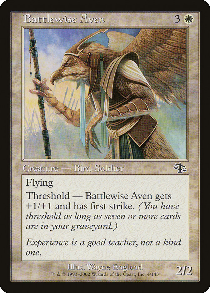 Battlewise Aven (4) [Judgment] | Odin's Place