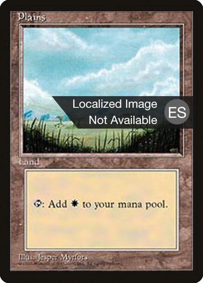 Plains (B) [Fourth Edition (Foreign Black Border)] | Odin's Place