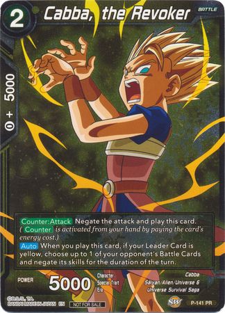 Cabba, the Revoker (P-141) [Promotion Cards] | Odin's Place
