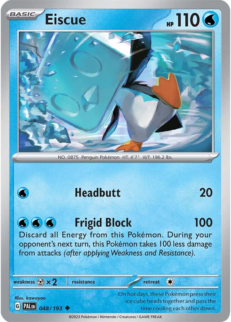 Eiscue (048/193) [Scarlet & Violet: Paldea Evolved] | Odin's Place
