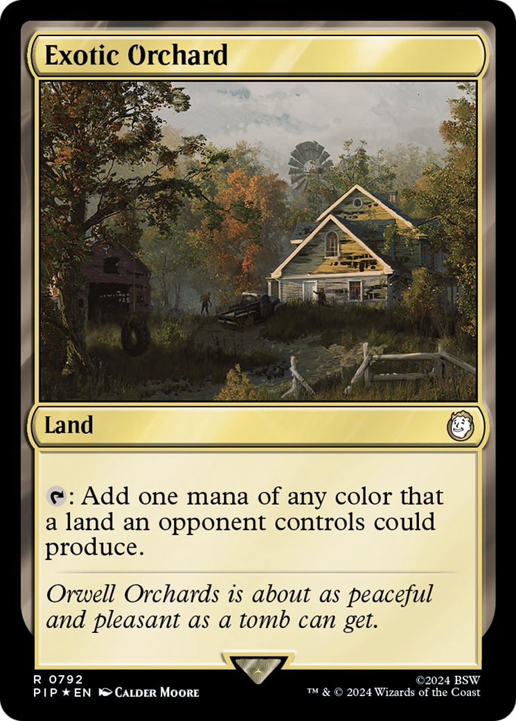 Exotic Orchard (Surge Foil) [Fallout] | Odin's Place
