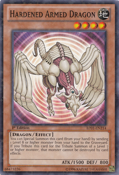 Hardened Armed Dragon [BP01-EN214] Starfoil Rare | Odin's Place
