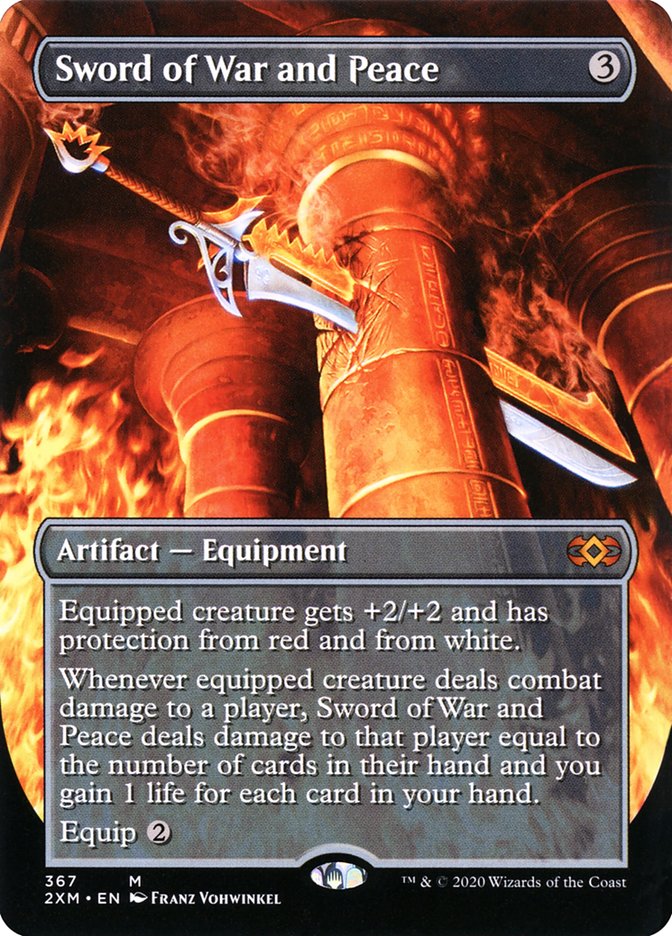Sword of War and Peace (Toppers) [Double Masters] | Odin's Place