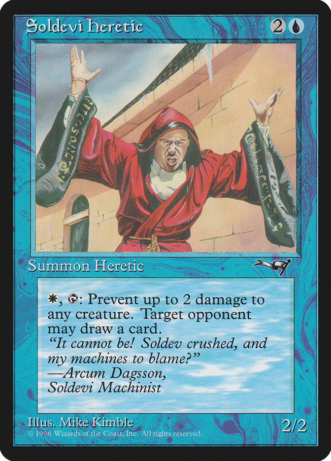 Soldevi Heretic (Hands Raised) [Alliances] | Odin's Place