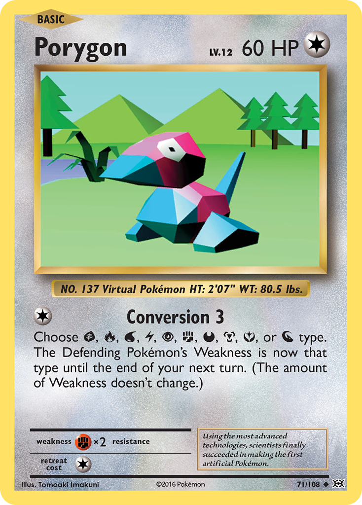 Porygon (71/108) [XY: Evolutions] | Odin's Place