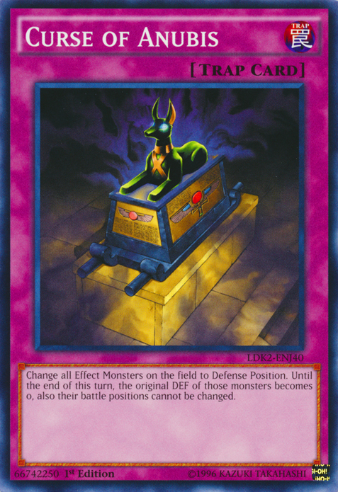 Curse of Anubis [LDK2-ENJ40] Common | Odin's Place