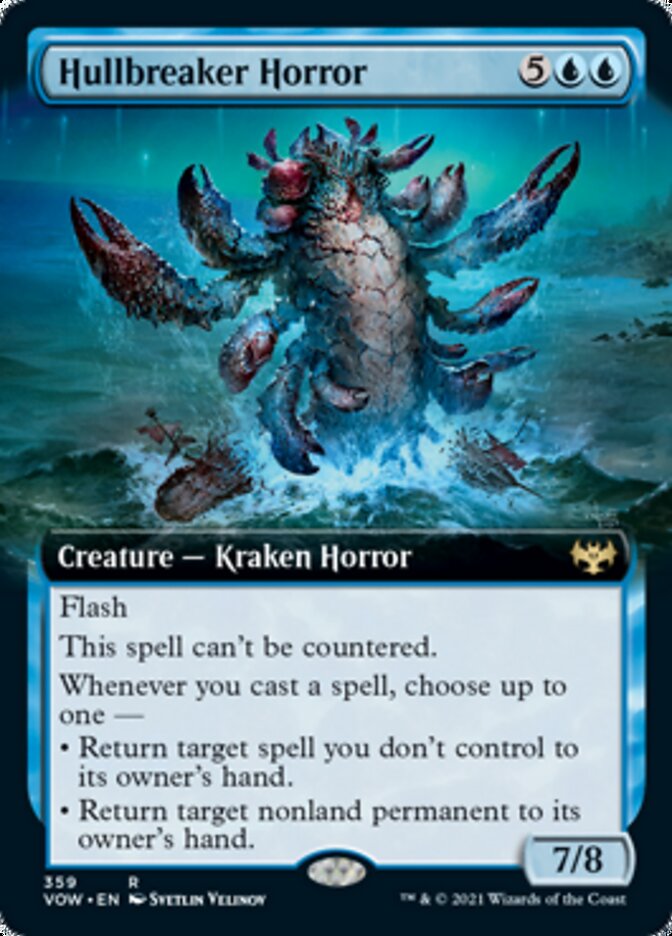 Hullbreaker Horror (Extended Art) [Innistrad: Crimson Vow] | Odin's Place