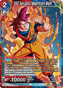 SSG Son Goku, Magnificent Might (BT17-138) [Ultimate Squad] | Odin's Place