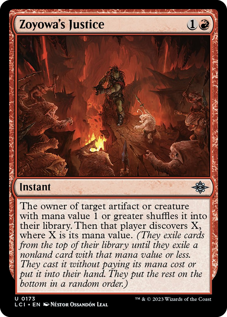 Zoyowa's Justice [The Lost Caverns of Ixalan] | Odin's Place