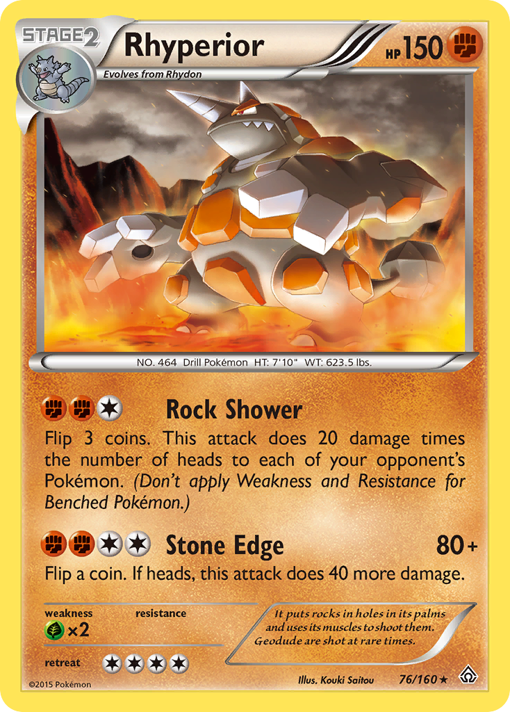 Rhyperior (76/160) [XY: Primal Clash] | Odin's Place