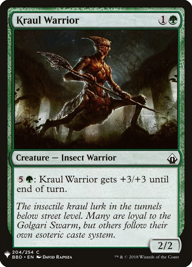 Kraul Warrior [Mystery Booster] | Odin's Place