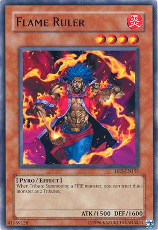 Flame Ruler [DR3-EN151] Common | Odin's Place