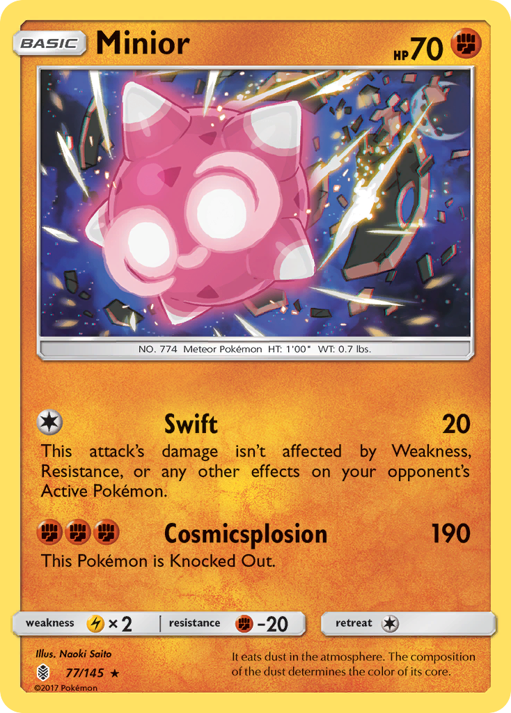 Minior (77/145) [Sun & Moon: Guardians Rising] | Odin's Place