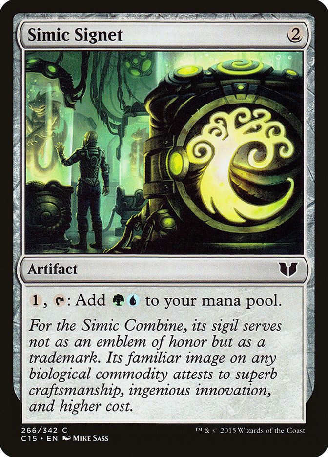 Simic Signet (266) [Commander 2015] | Odin's Place