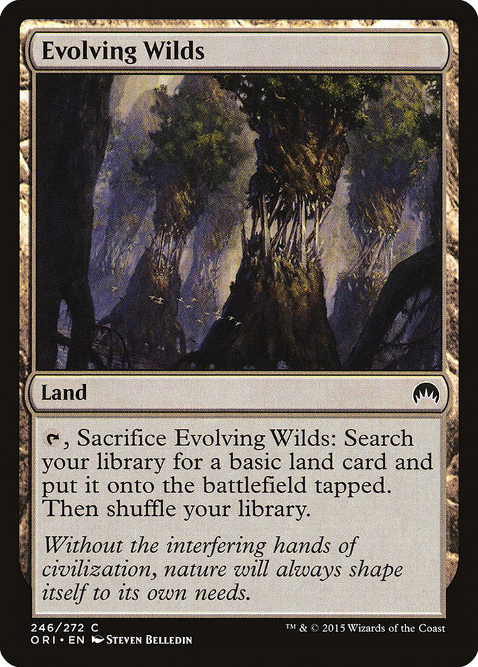 Evolving Wilds (246) [Magic Origins] | Odin's Place