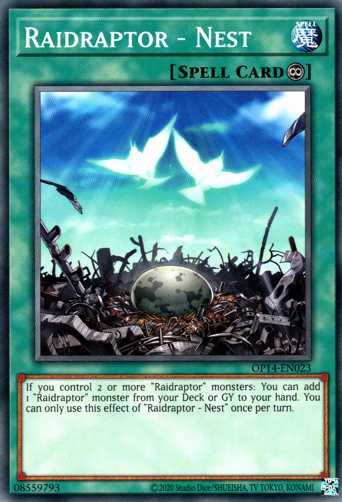 Raidraptor - Nest [OP14-EN023] Common | Odin's Place