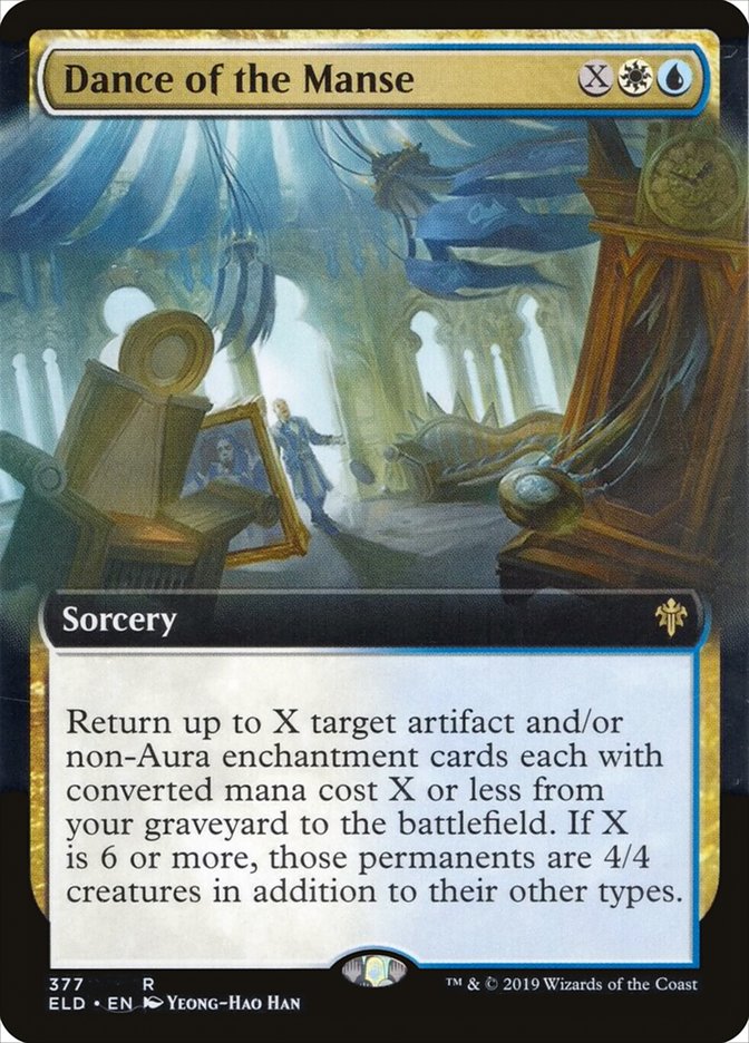 Dance of the Manse (Extended Art) [Throne of Eldraine] | Odin's Place