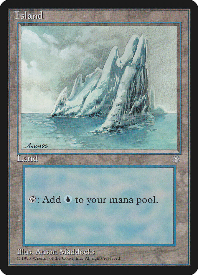 Island (No Birds / Signature on Left) [Ice Age] | Odin's Place