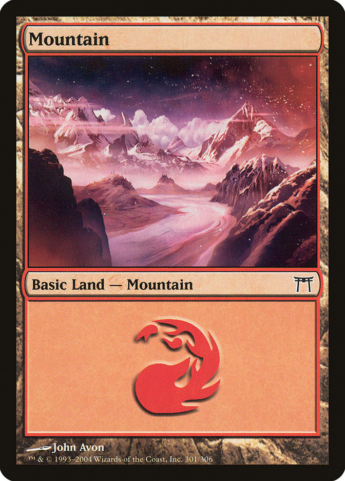Mountain (301) [Champions of Kamigawa] | Odin's Place