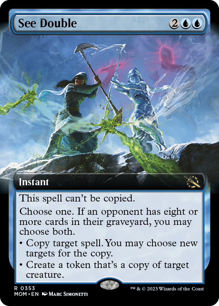 See Double (Extended Art) [March of the Machine] | Odin's Place