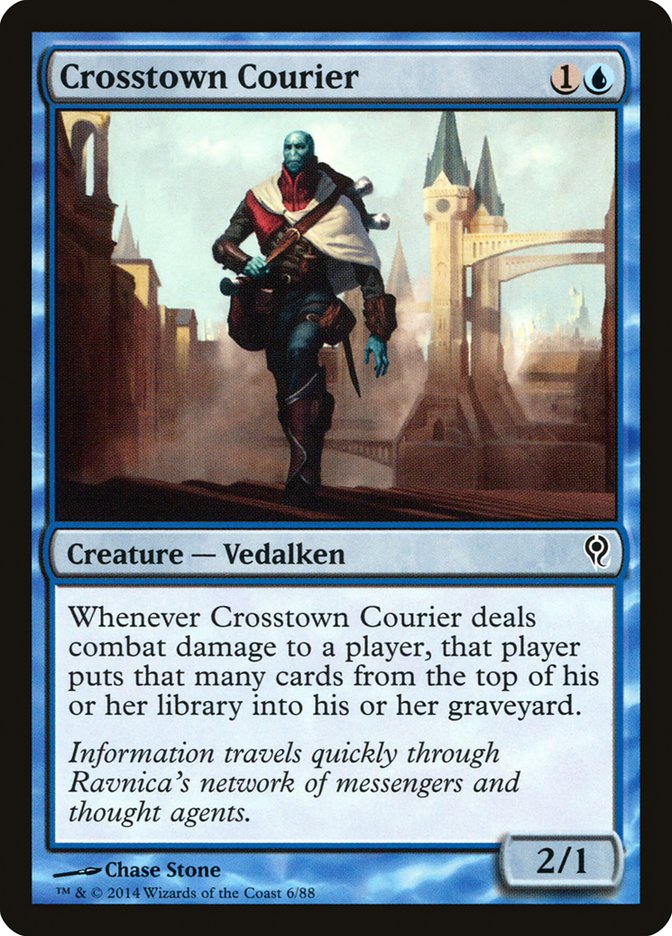Crosstown Courier (6) [Duel Decks: Jace vs. Vraska] | Odin's Place